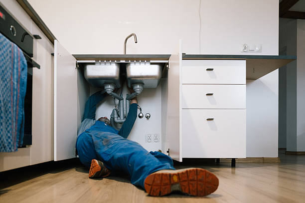 Professional Drain Cleaning technician working in Centerville, PA